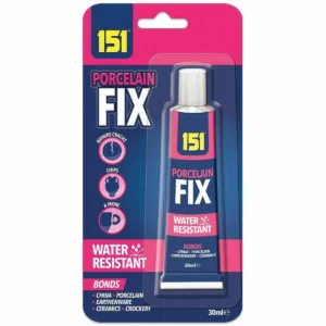 Porcelain Fix Bonding Glue For China Porcelain Earthenware Ceramic Crockery 30ml